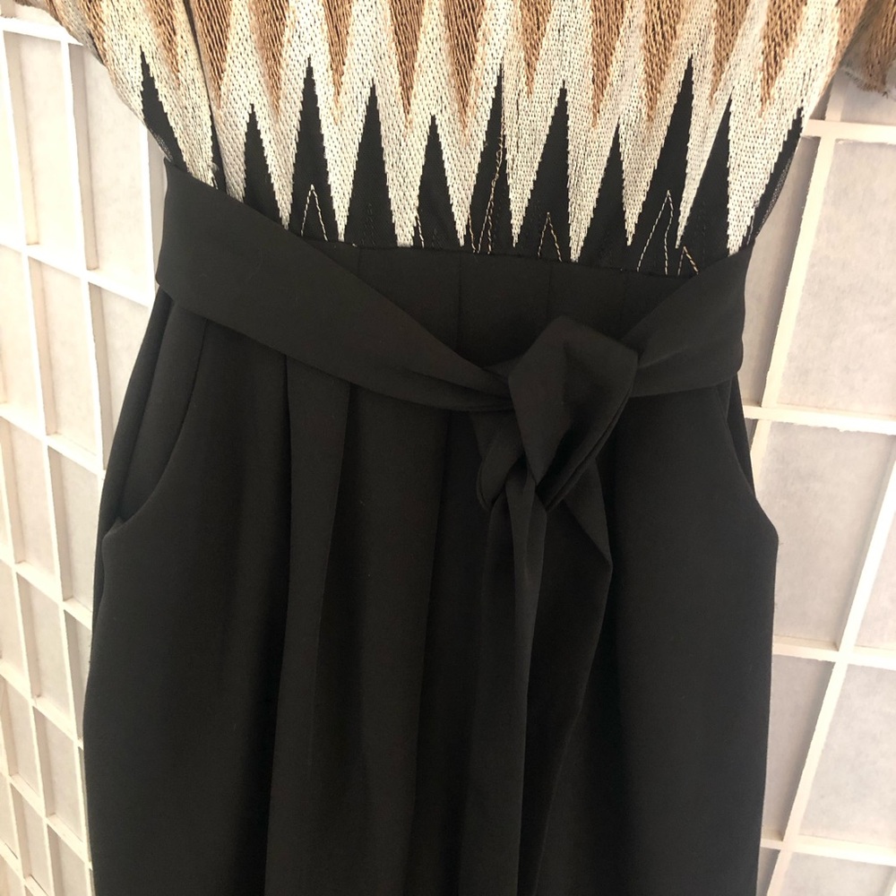 EVA FRANCO gorgeous vintage jumpsuit. Sheer sleeves and neckline. EUC sz 2 - Picture 5 of 15